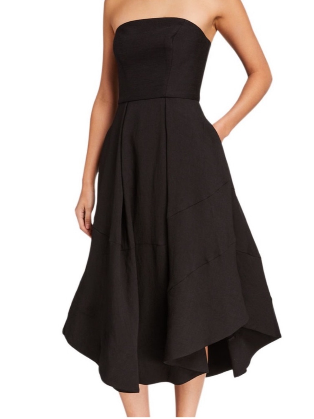 C/MEO Collective Making Waves Black Dress (size XS)